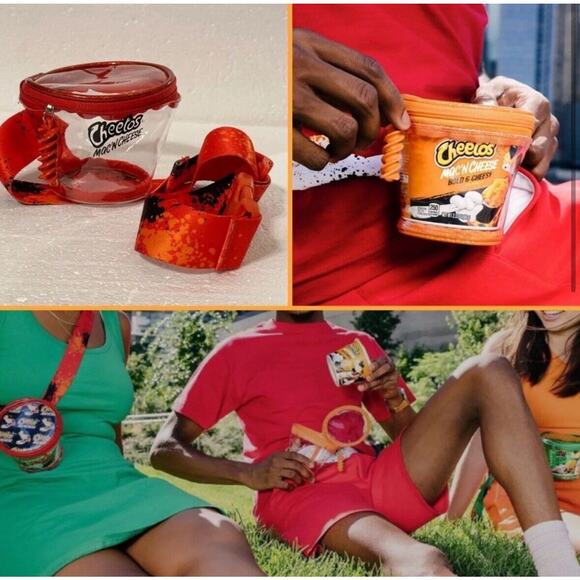 RARE Cheetos Mac 'n Cheese Fanny Pack Belt Waist Bag SWEEPSTAKES PRIZE Snacks - Picture 2 of 8
